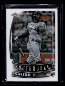 2023 Topps Chrome Youthquake Oscar Colas recrue A12 #YQ-53 - Photo 1 sur 2