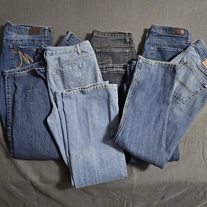 Reseller Blue Jean Lot Of 6 Various Brands And Sizes - Picture 1 of 13