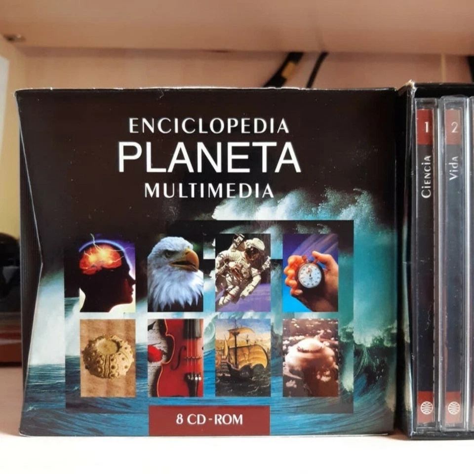 Enciclopedia Planeta Multimedia 16 CD-ROM + 3 DVDs  - Imagen 1 de 4