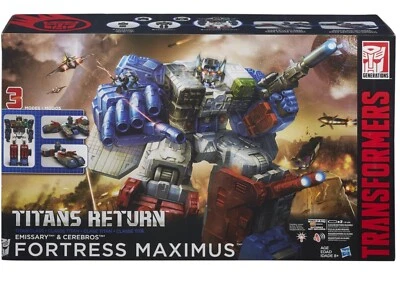 In Hand! New Hasbro Transformers Titans Return Titan Class Fortress Maximus - Image 1 of 4