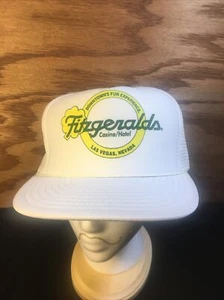 Retro Fitzgeralds Casino Hotel Mesh SnapBack Rope Trucker Hat/Cap Vintage - Picture 1 of 10