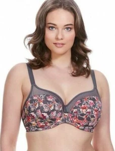 Elomi Aquila Collection Demi Cup Bra 38D Shale Gray 4230 - Picture 1 of 2
