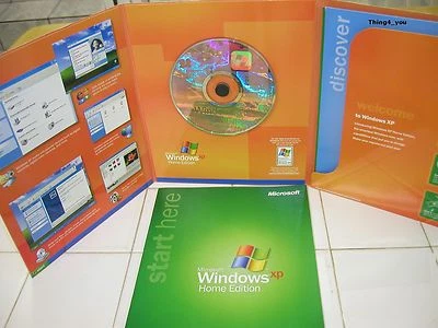 MICROSOFT WINDOWS XP HOME UPGRADE VERSION FÜR 98/98SE/ME =NEU EINZELHANDEL= - Bild 1 von 2