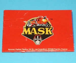 M.A.S.K CATALOG KATALOG FOLDOUT BOOKLET EURO 1987 KENNER TONKA FRANCE - Picture 1 of 7