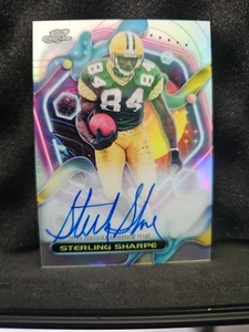 Sterling Sharpe 2023 Topps Composite Cosmic Chrome Auto Green Bay Packers - Picture 1 of 2