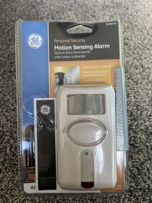 GE Personal Security Motion Sensing 120 dB Alarma / Timbre de entrada / Sin control remoto 51207 Foto 1 de 2