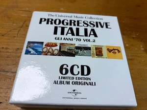 6 CD BOX Progressive Italia Gli Anni '70 Vol. 2 - The Universal Music Collection - Bild 1 von 1