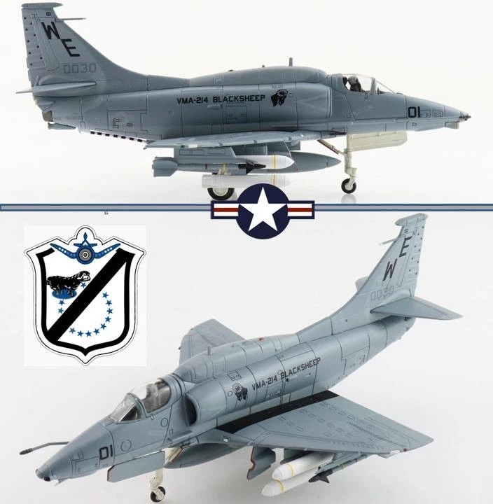 Hobby Master 1/72 HA1436 A-4M Skyhawk USMC VMA-214 oveja negra, Yuma, Arizona Foto 1 de 4