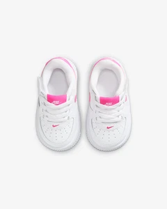 New Nike Force 1 Low EasyOn Baby/Toddler Unisex Shoes (FN0236-102) Size (5C) - Picture 1 of 6