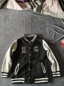 Elevenparis Jacke Übergangsjacke Herbst Gr. 128 8A mit Kapuze Collegejacke - Bild 1 von 4