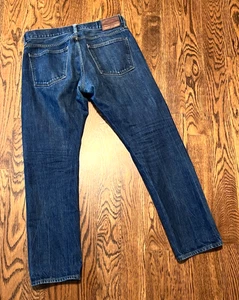 J Crew 770 Jeans 32x29 Kaihara Japanese Denim Selvedge Indigo - Picture 1 of 5