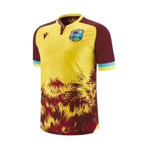 WEST INDIES CRICKET - MATCH SHIRT T20 - MACRON - Season 2024/25 - Picture 1 of 3