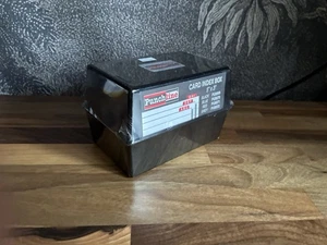 Punchline Index Card Box Record A-Z Guide Cards 5x3” Black Vintage - Picture 1 of 2