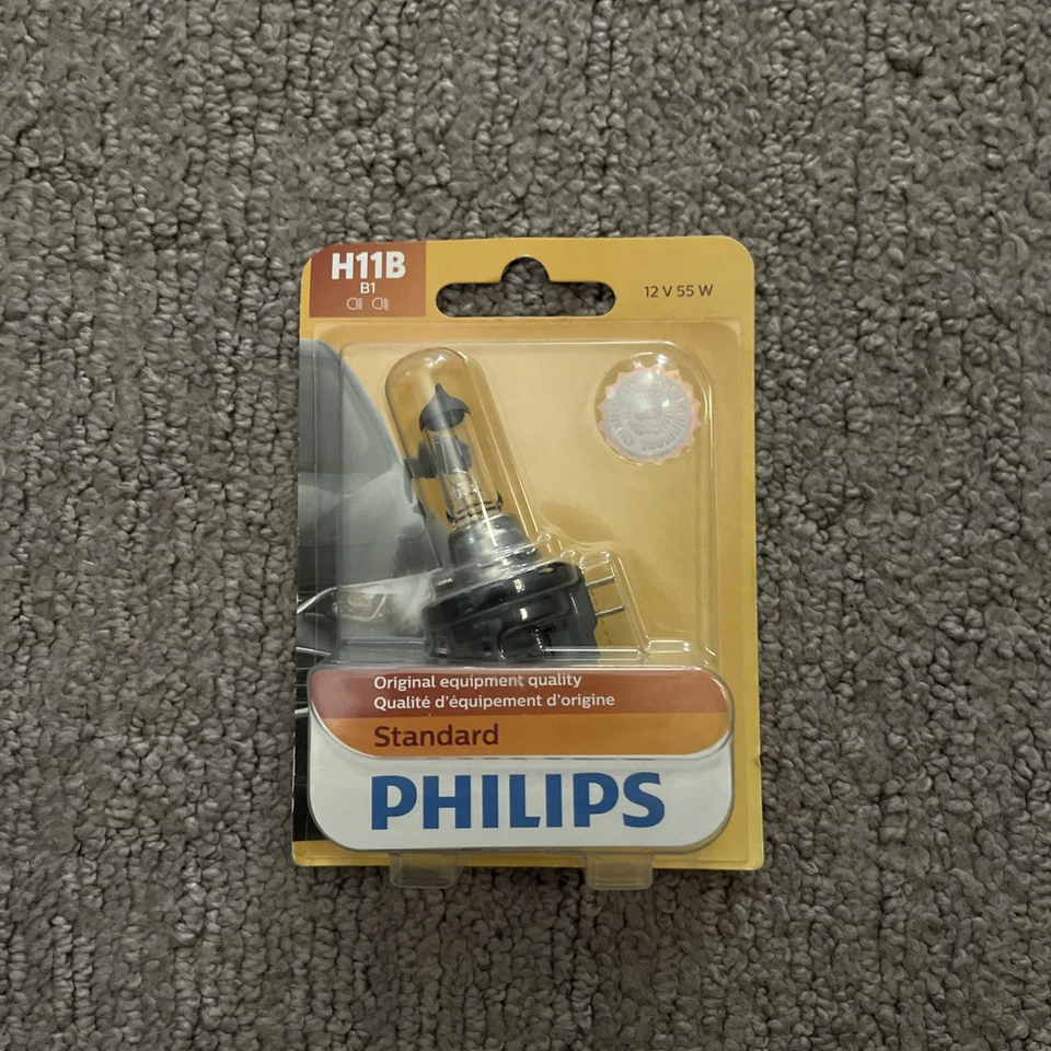 Lâmpada de farol Phillips H11B B1 farol padrão H11B lâmpada de farol 12v 55w - Imagem 1 de 1