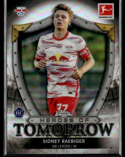 2021-22 Topps Chrome Bundesliga #HT-SR Sidney Raebiger Heroes of ...