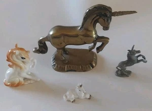 Unicorn (4) Collection  Metal And Ceramic - Picture 1 of 13