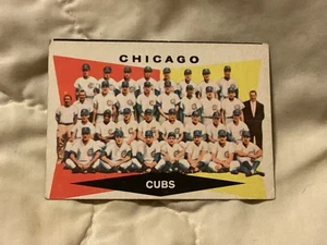 1960 Topps - High Number Chicago Cubs #513 - EX+ - Ligero desgaste en las esquinas - Sin pliegues - Imagen 1 de 2