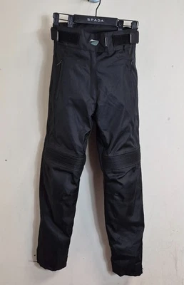 Ladies Spada Waterproof Motorcycle Trousers Sixty2 Elle UK 10 Small Black - Image 1 of 4