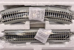 Bachmann HO E-Z Track 10 pc lot NEW four (4) 9” Straights, (6) 18” Curves - Picture 1 of 7