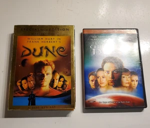 DUNE 3-Disc Special Ed + CHILDREN OF DUNE 2-Disc Set  William Hurt DVD w/Inserts - Picture 1 of 7