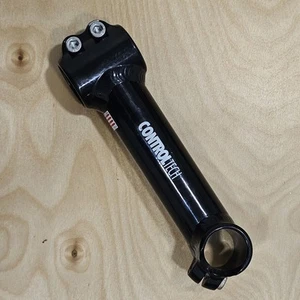 Control Tech Control Stem 135mm 1 1/8 0° Vintage MTB 90s Black - Picture 1 of 6