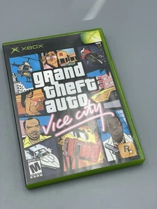 Grand Theft Auto Vice City für Xbox Rockstar mit Poster und Handbuch - Bild 1 von 5