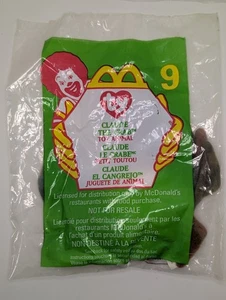 1999 neu McDonald's Ty Teenie Beanie Babys Claude die Krabbe #9 - Bild 1 von 2