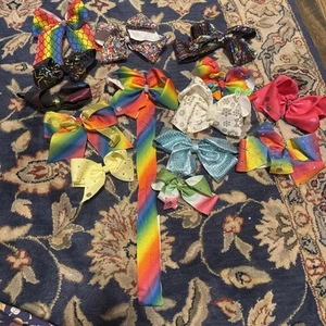 Jojo Siwa Haarschleifen Set mit Schleifenaufhänger - Bild 1 von 10