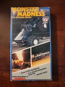 Monster Madness 1986 The Ultimate Battle VHS Hot Rods Mud Racing Motorock  - Bild 1 von 2