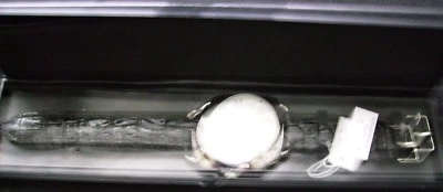 Reloj Gossip Cara Redonda con Correa Patrón Cocodrilo Negro Foto 1 de 4