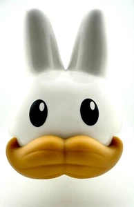 Kidrobot Happy Stache Labbit 10" Vinyl Figure by Frank Kozik White Edition VHTF - Picture 1 of 4