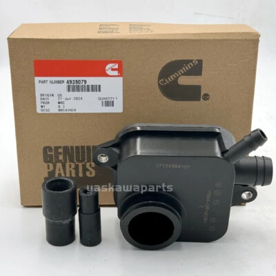 4935079 Valve Cover Breather Crankcase For 03-05 Dodge 5.9 Cummins Ram 2500 3500 - Image 1 of 4