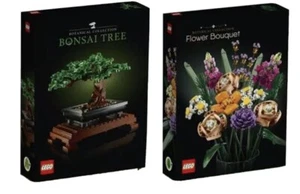 LEGO Creator Expert 10280 Flower Bouquet/ 10281 Bonsai Tree Brand New And Sealed - Picture 1 of 1