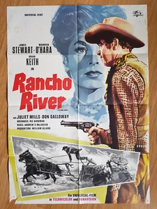 James Stewart THE RARE BREED rare German 1-sheet poster 1966 Maureen O'Hara - Picture 1 of 1