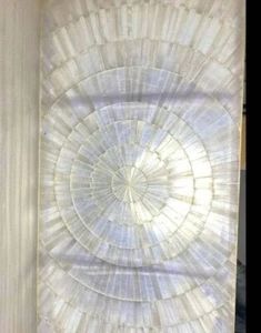 Custom Selenite Table Top, Dining Tops, Wall Hanging Panel Home & Living Decor - Picture 1 of 5