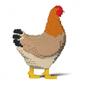 JEKCA Building Blocks,Bricks,Bausatz,Hen,Huhn,Henne,Geflügel,Animal,28 cm Höhe - Bild 1 von 2