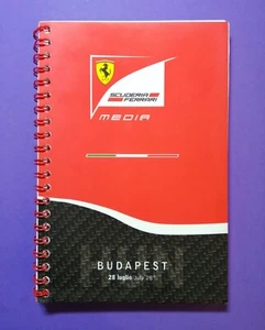 altes Media Book Ferrari, Formel 1 Ungarn 2013, Fernando Alonso, 13x18x1cm - Bild 1 von 4