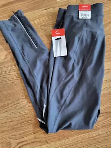 Xersion tailliert grau mittelhoch knöchellang UV reflektierend Stretch Leggings Medium - Bild 1 von 5