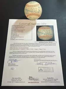 1975 Minnesota Twins Team Signed x24 Baseball JSA LOA Rod Carew & Lyman Bostock! - Picture 1 of 8