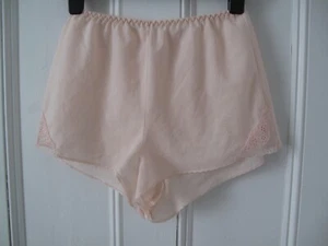 Vintage M&S French knickers pale pink UK 10 - Picture 1 of 8
