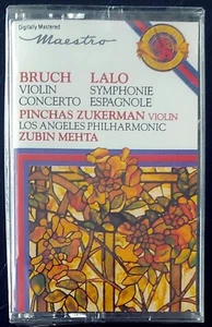 BRUCH / LOS ANGELES PHILHARMONIC– VIOLIN CONCERTO / SYMPHONIE ESPAGNOLE SEALED - Picture 1 of 2