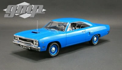 GMP ACME 1:18 1970 PLYMOUTH ROAD RUNNER CORPORATE BLUE 18801 - Image 1 of 4