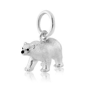 EISBÄR CHARM IN STERLINGSILBER CMN313 - Bild 1 von 3