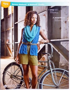 Knitting Pattern Sweater Top Jacket 32 36 40 44 48 52 Scarf Vest Berroco 309 - Picture 1 of 8