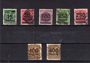 Deutsches Reich - Lot Infla o - geprüft  - KW  44,-- € ( 13208 ) - Picture 1 of 2