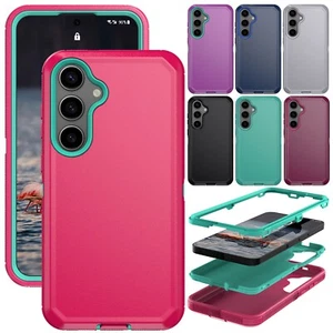 For Samsung Galaxy S24 FE 5G Hybrid Shockproof Case Heavy Duty Protective Cover - Picture 1 of 54