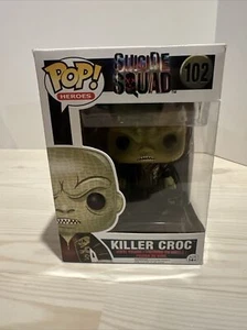 Funko POP! Heroes Suicide Squad KILLER CROC #102 Vinyl Figure NEW - Picture 1 of 6