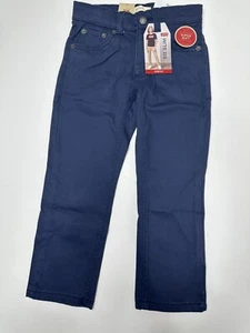 Boy's Levi's Navy Blue Chino Slim Stretch 511 Style - Size 4 Regular 21 X 16 - Picture 1 of 8