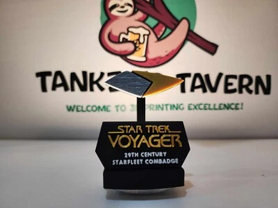 Star Trek Voyager 29th Century Starfleet Com Badge Prop - Cosplay - Image 1 of 4