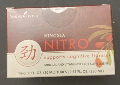 Young Living Ningxia Nitro Caja de 14 Paquetes Líquido. Nuevo Foto 1 de 2